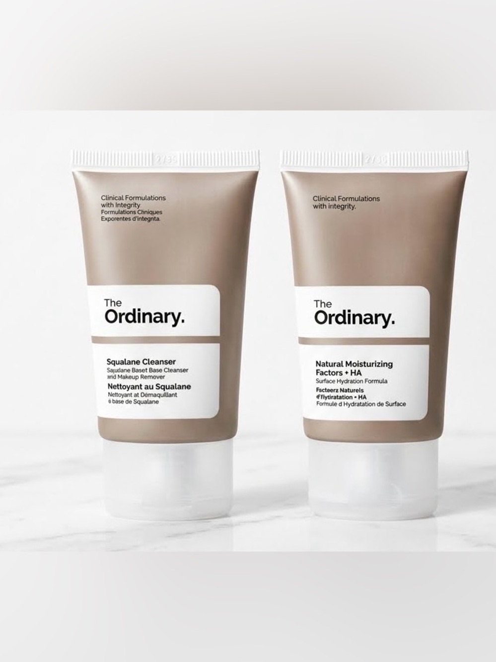 NWT The Ordinary Travel Skincare Duo - Cleanser & Moisturizer